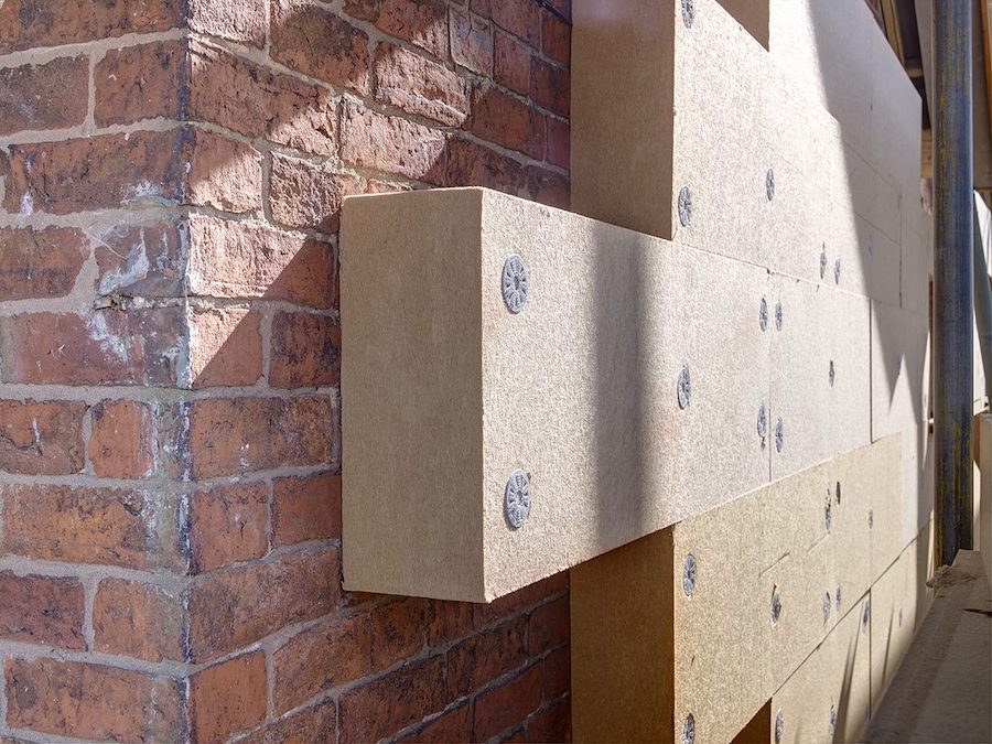 Massivhaus Fassadendämmung